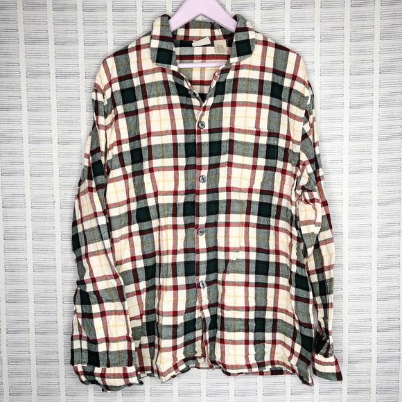 L.L. Bean Other - LL Bean Plaid Flannel Cotton Shirt